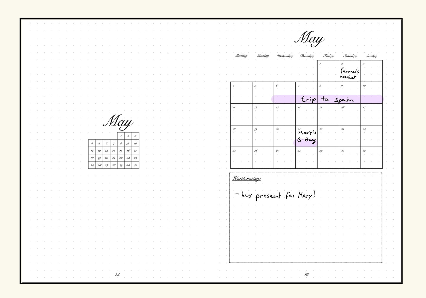Not A Journal 2026 - May to August
