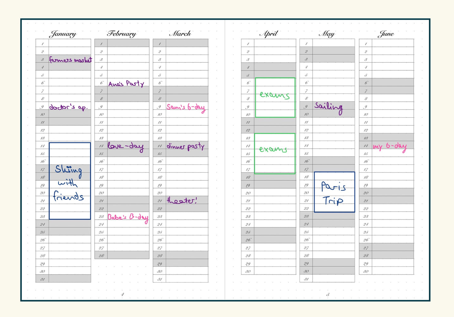 Not A Journal 2026 - January to April